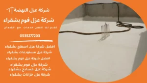 شركة عزل فوم بشقراء